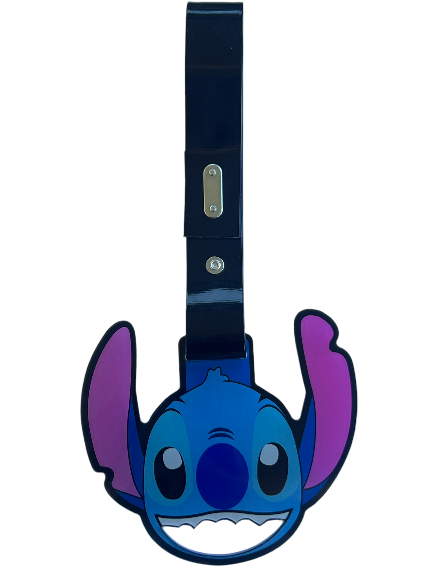 Stitch Tsurikawa PU Black Strap