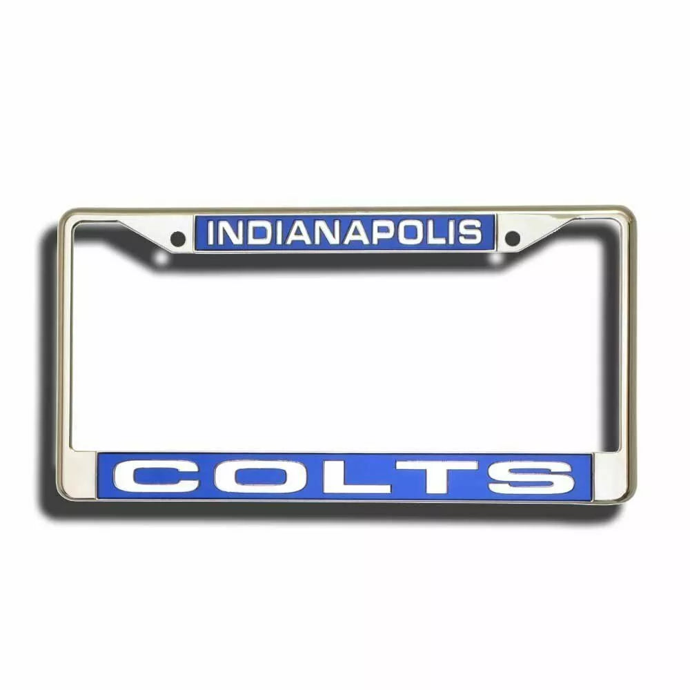 Indianapolis Colts Laser License Plate Frame