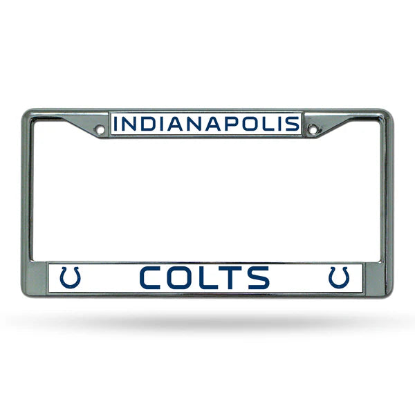 Indianapolis Colts White License Plate Frame