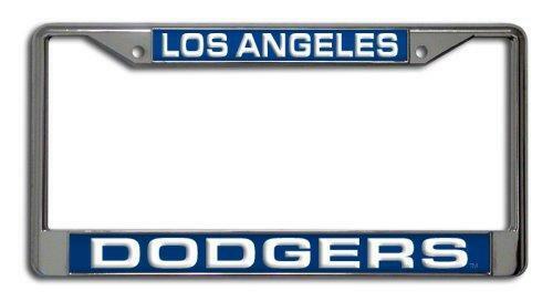 LA Dodgers Blue Laser Plate Frame