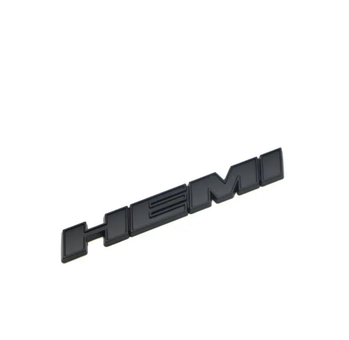 Hemi Black Emblem