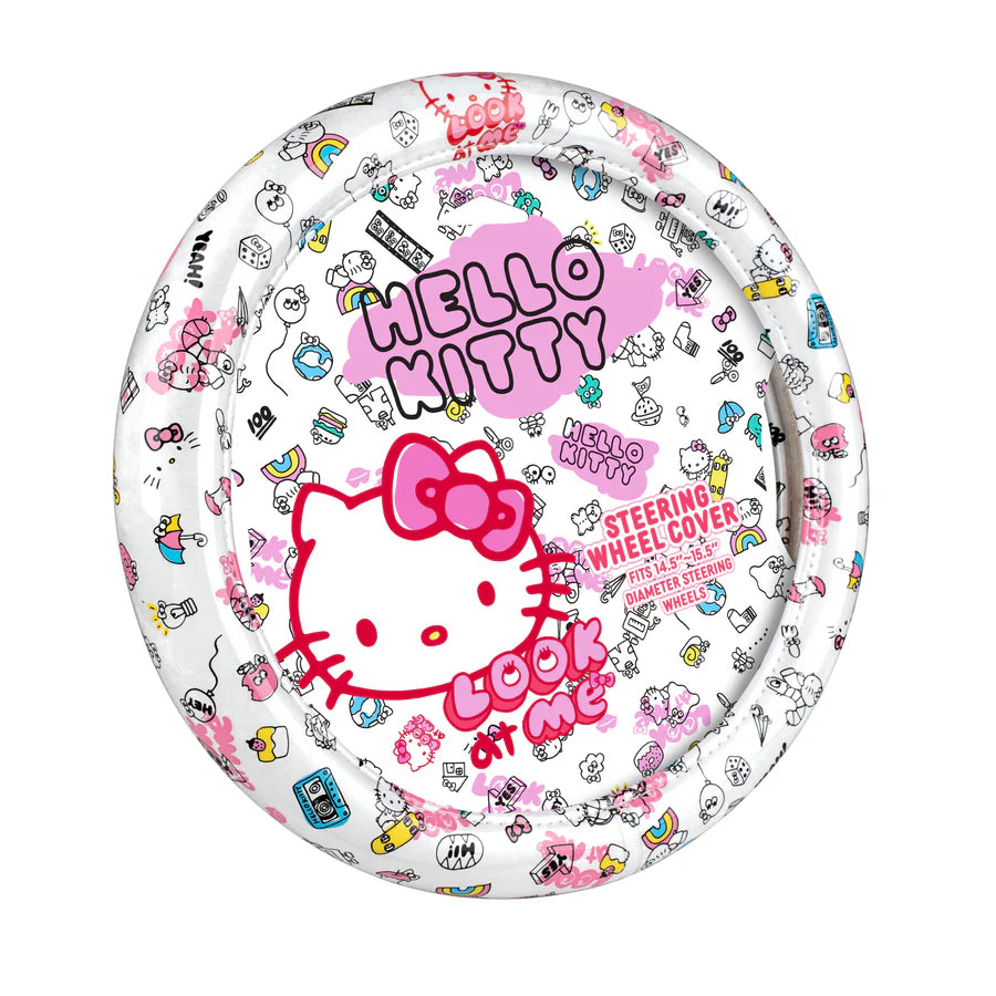 Hello Kitty Look At Me Steering Wheel Cover