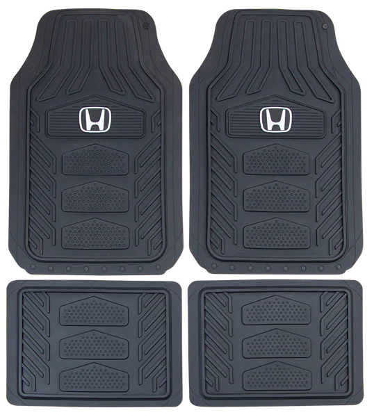 Honda 4pc Rubber Floor Mats Set