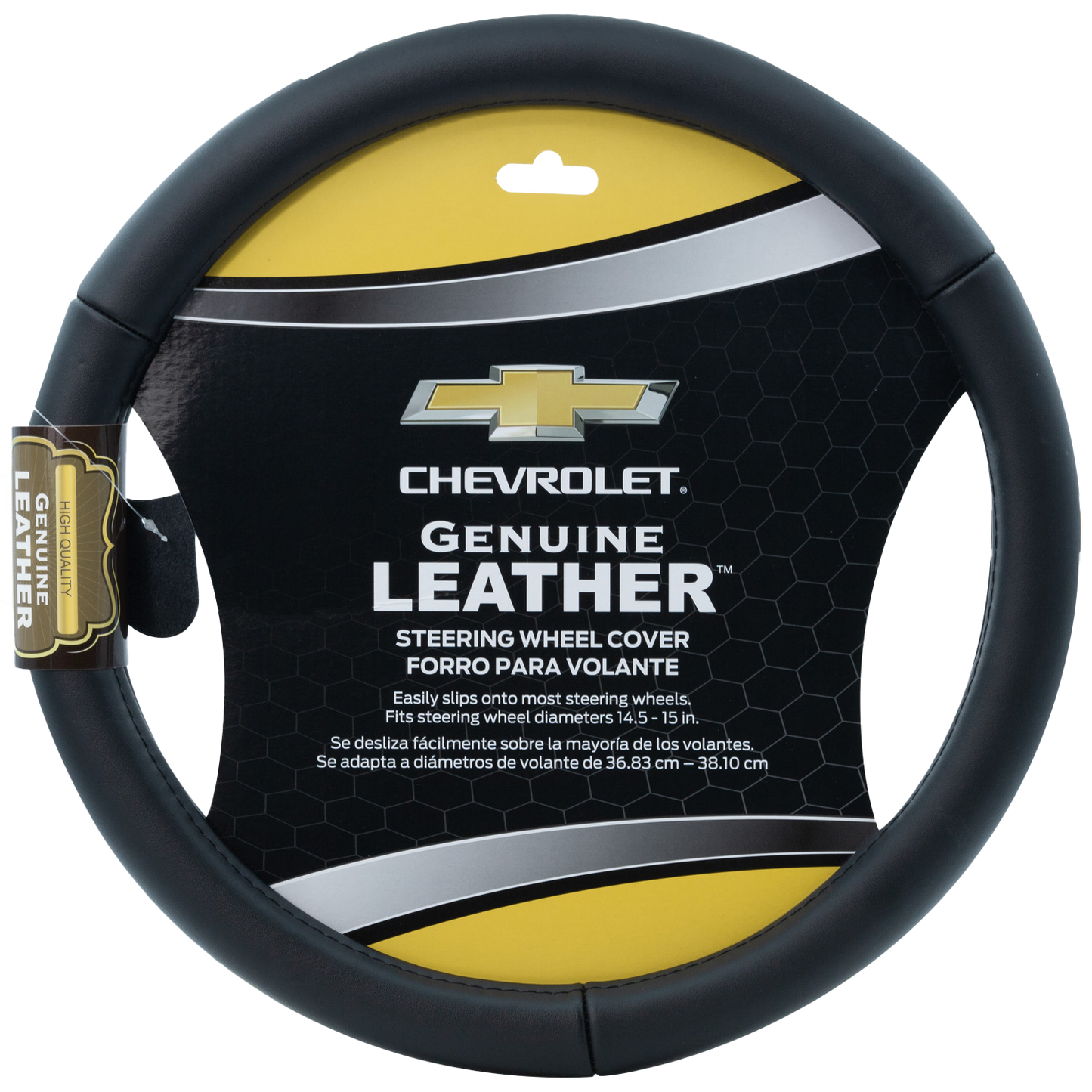 Chevy Leather Steering Wheel Cover