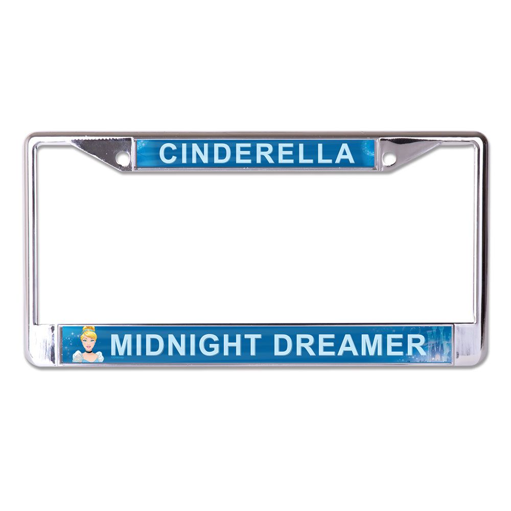 Cinderella Midnight Dreamer License Plate Frame