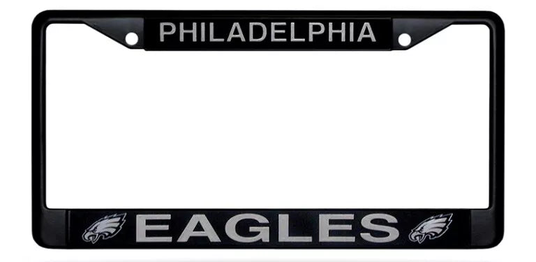 Eagles Black License Plate Frame