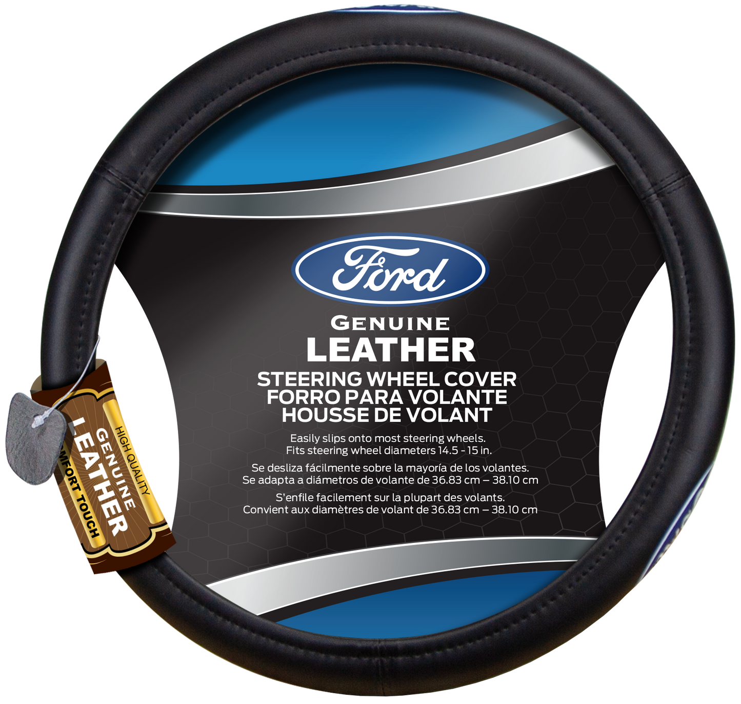 Ford Leather Steering Wheel Cover