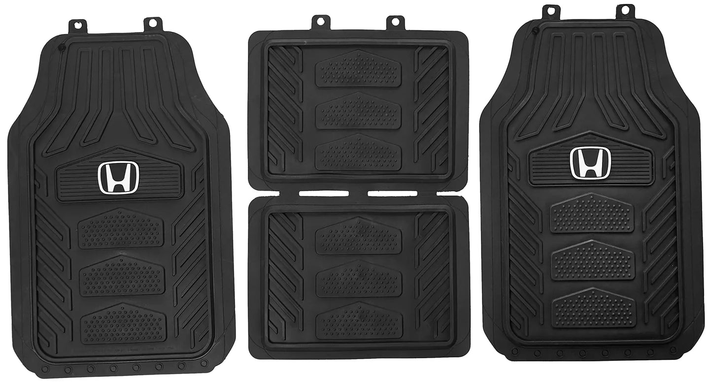 Honda 4pc Rubber Floor Mats Set