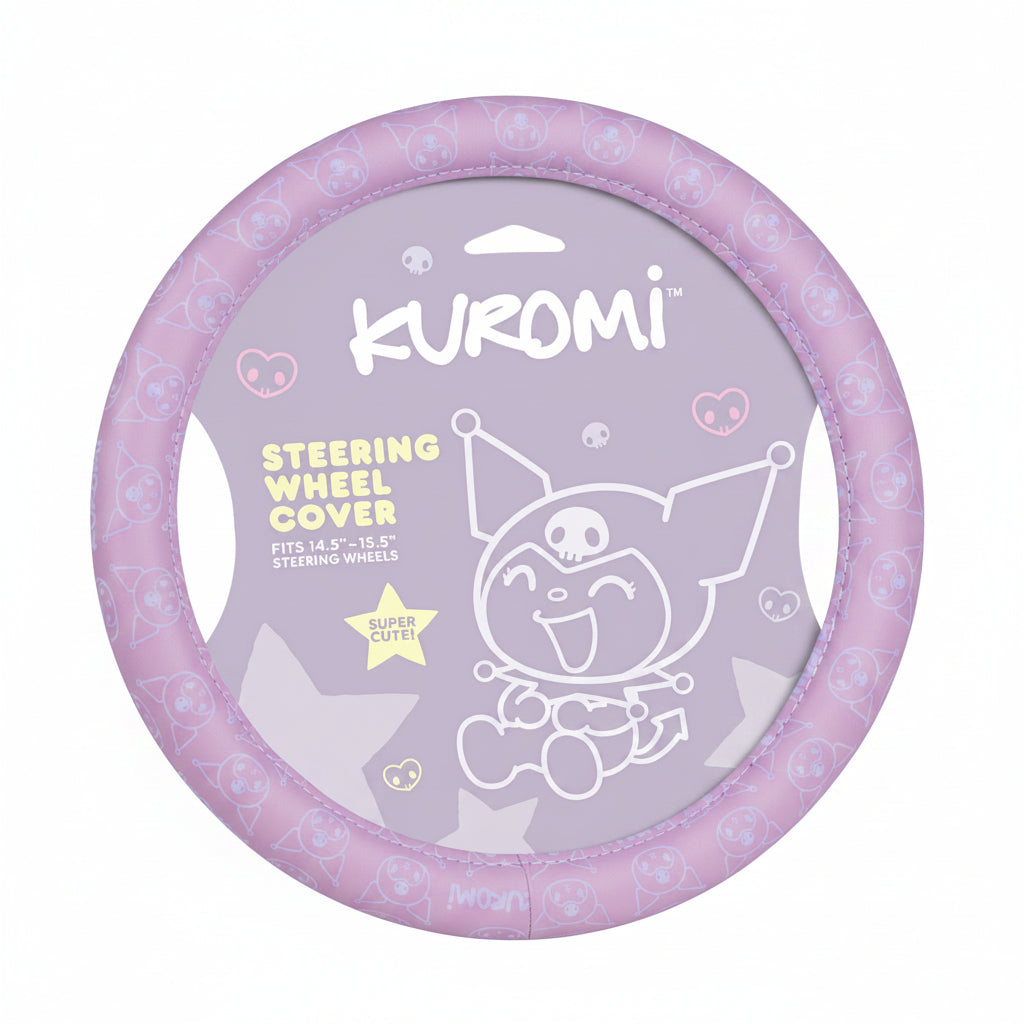 Kuromi Purple Steering Wheel Cover