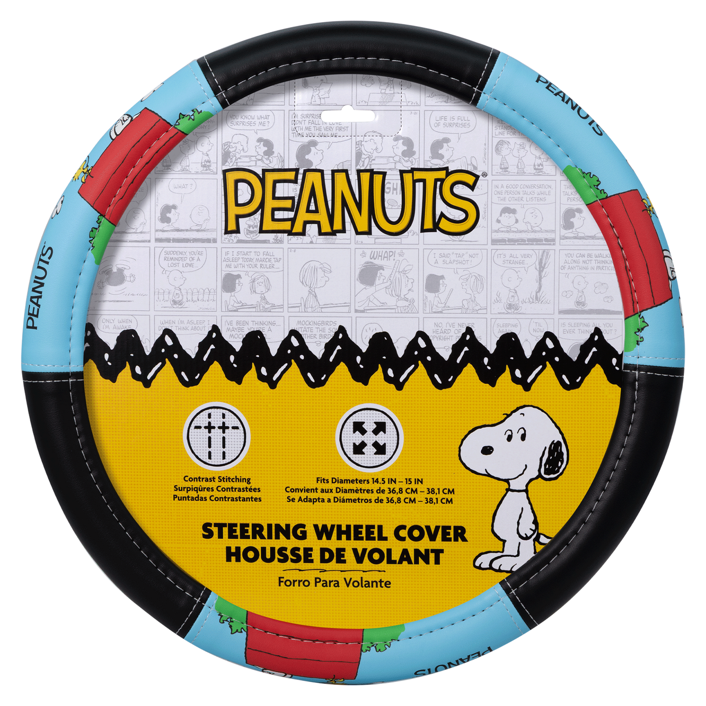Snoopy Steering Wheel Cover