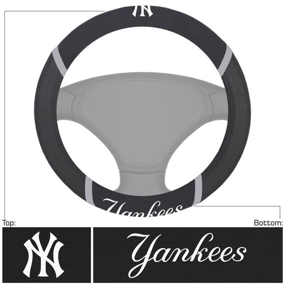 MLB New York Yankees Mesh Steering Wheel Cover