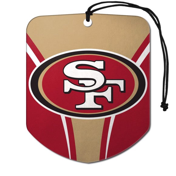 NFL San Fransisco 49ers 2 Pack Air Fresheners