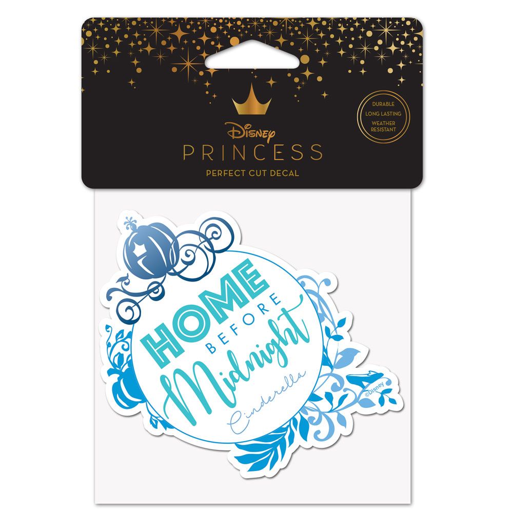 Disney Cinderella Decal 4"x4"