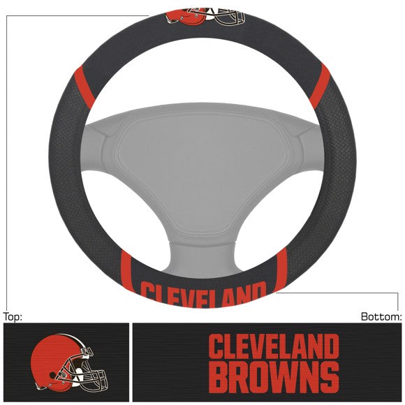 NFL Cleveland Browns Mesh Steering Wheel Cover