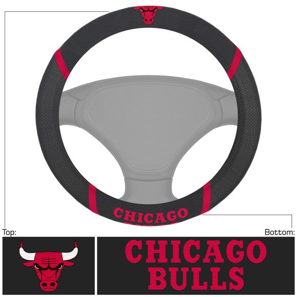 NBA Chicago Bulls Mesh Steering Wheel Cover