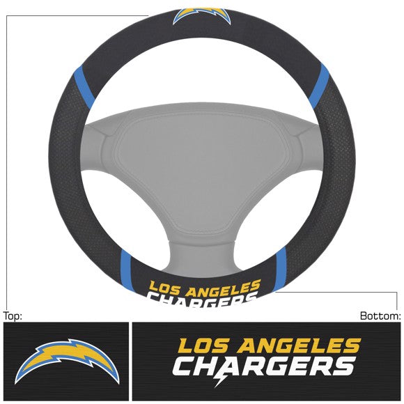 NFL Los Angeles Chargers Mesh Steering Wheel Cover