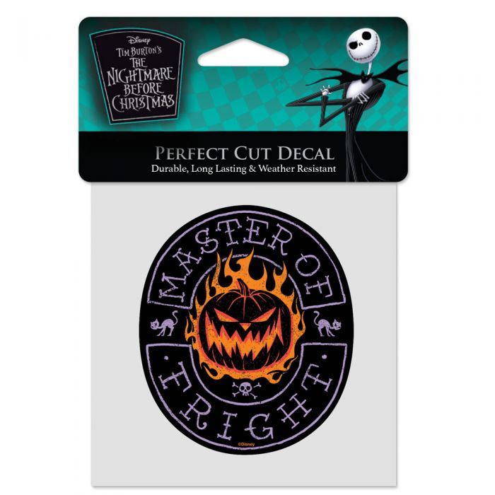Disney Nightmare Before Christmas Master of Freight Decal 4"x4