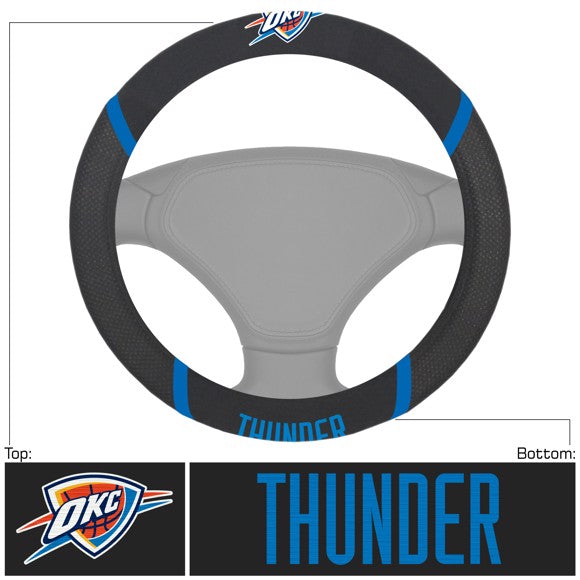 NBA Oklahoma City Thunder Mesh Steering Wheel Cover