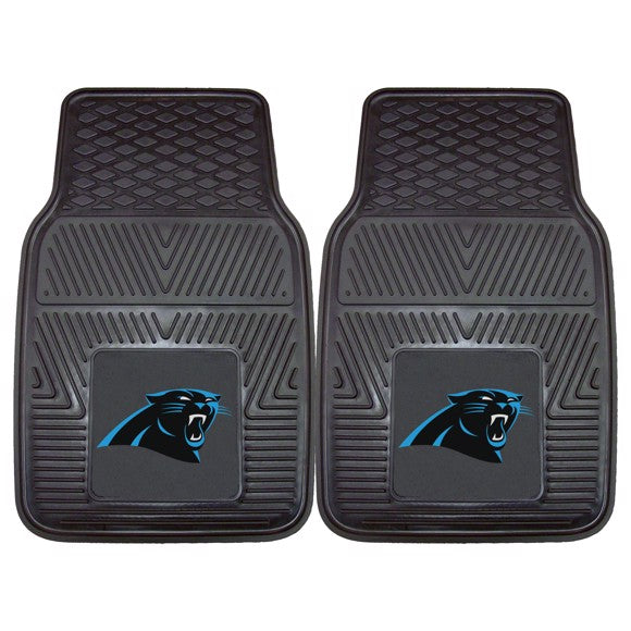NFL Carolina Panthers Vinyl Car Mat Set