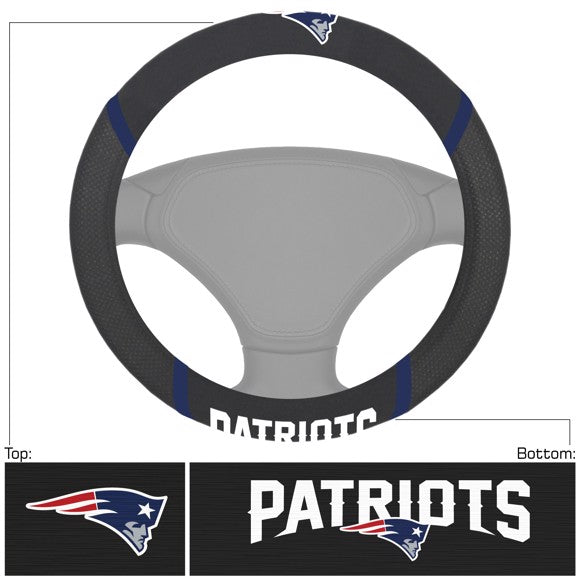 NFL New England Patriots Mesh Steering Wheel Cover