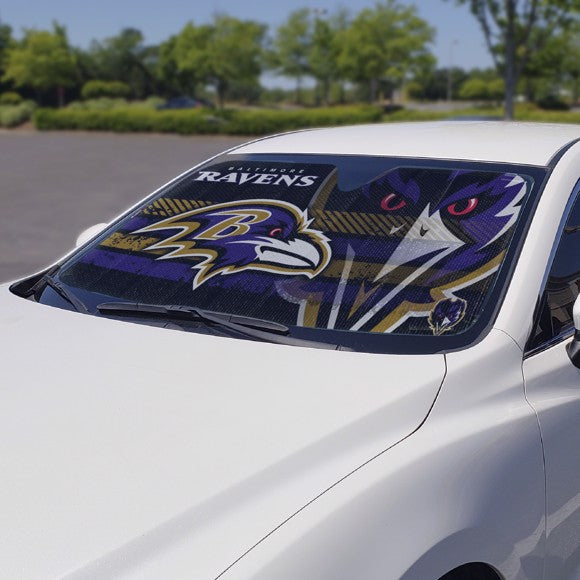 NFL Baltimore Ravens Auto Shade