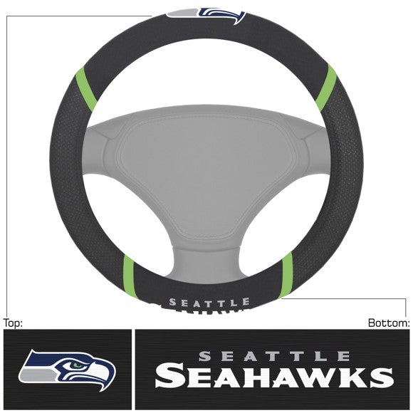 NFL Seattle Seahawks Mesh Steering Wheel Cover