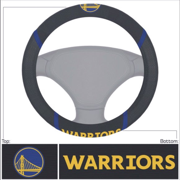 NBA Golden State Warriors Mesh Steering Wheel Cover