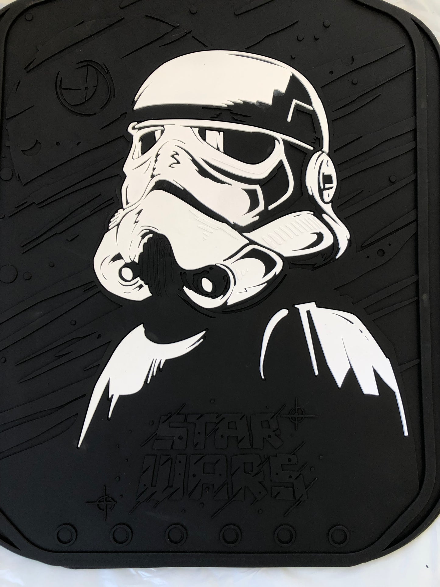 New Stormtrooper 2pc Front Rubber Floor Mats
