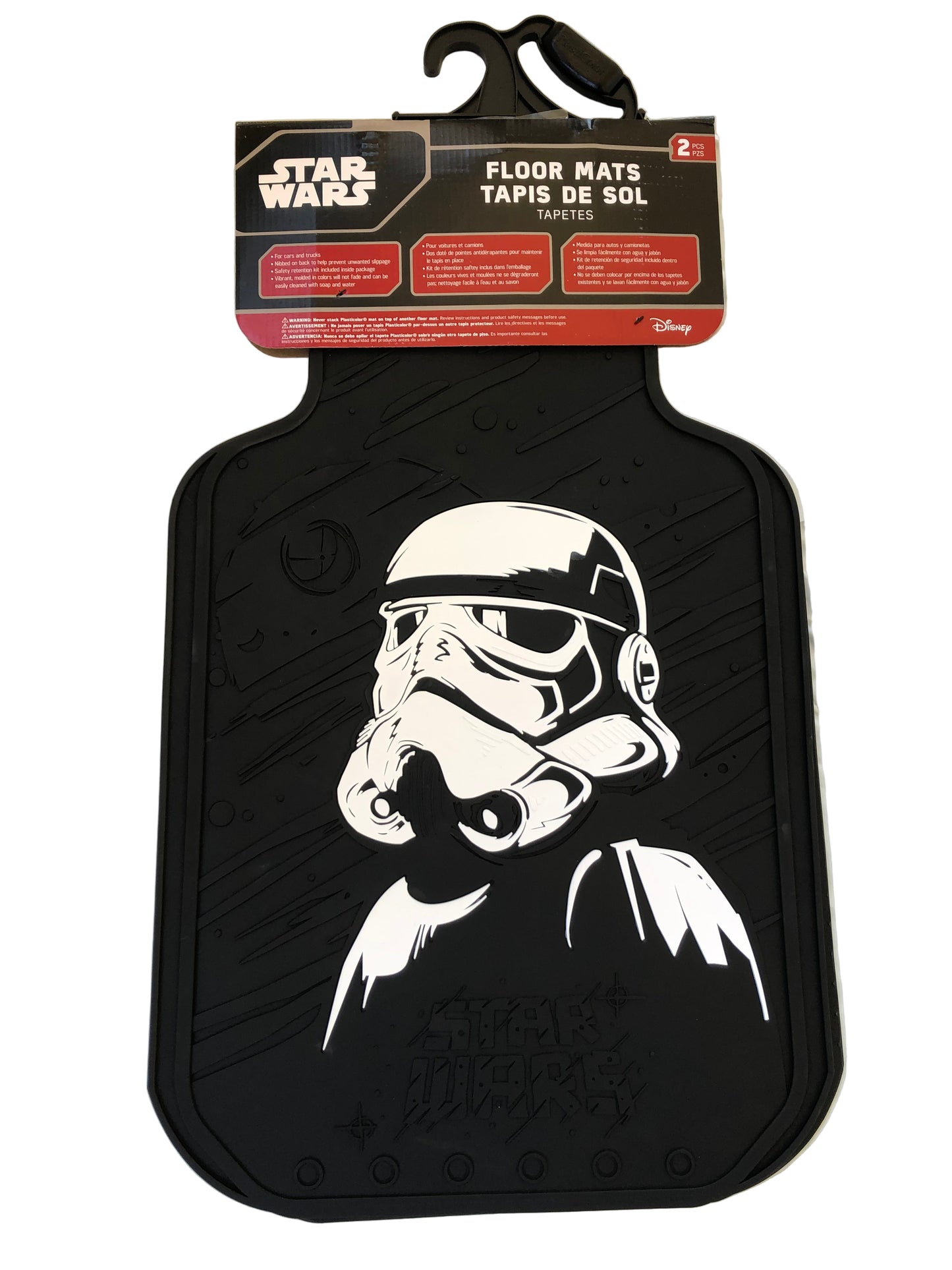 New Stormtrooper 2pc Front Rubber Floor Mats