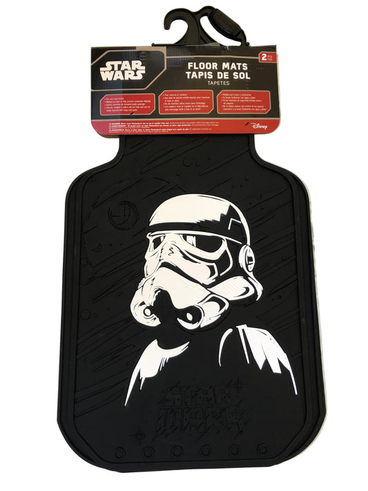 New Stormtrooper 2pc Front Rubber Floor Mats