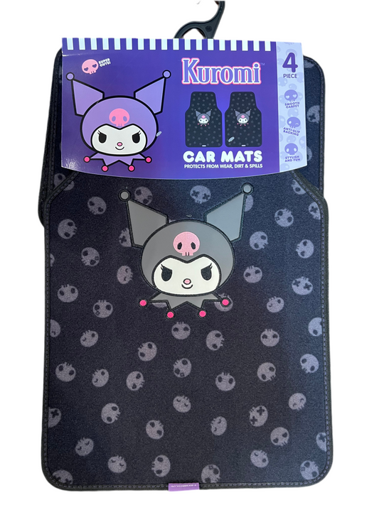 Kuromi 4pc carpet floor mats