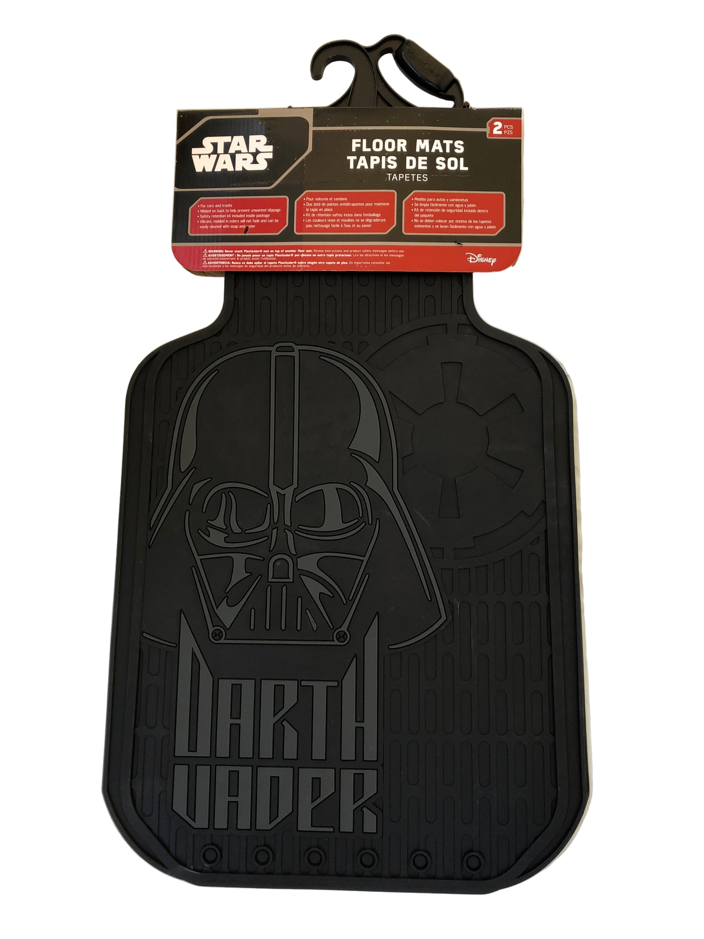 Death Vader 2pc Front Floor Mats