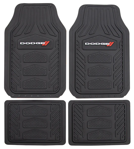 Dodge 4PC Rubber Floor Mats