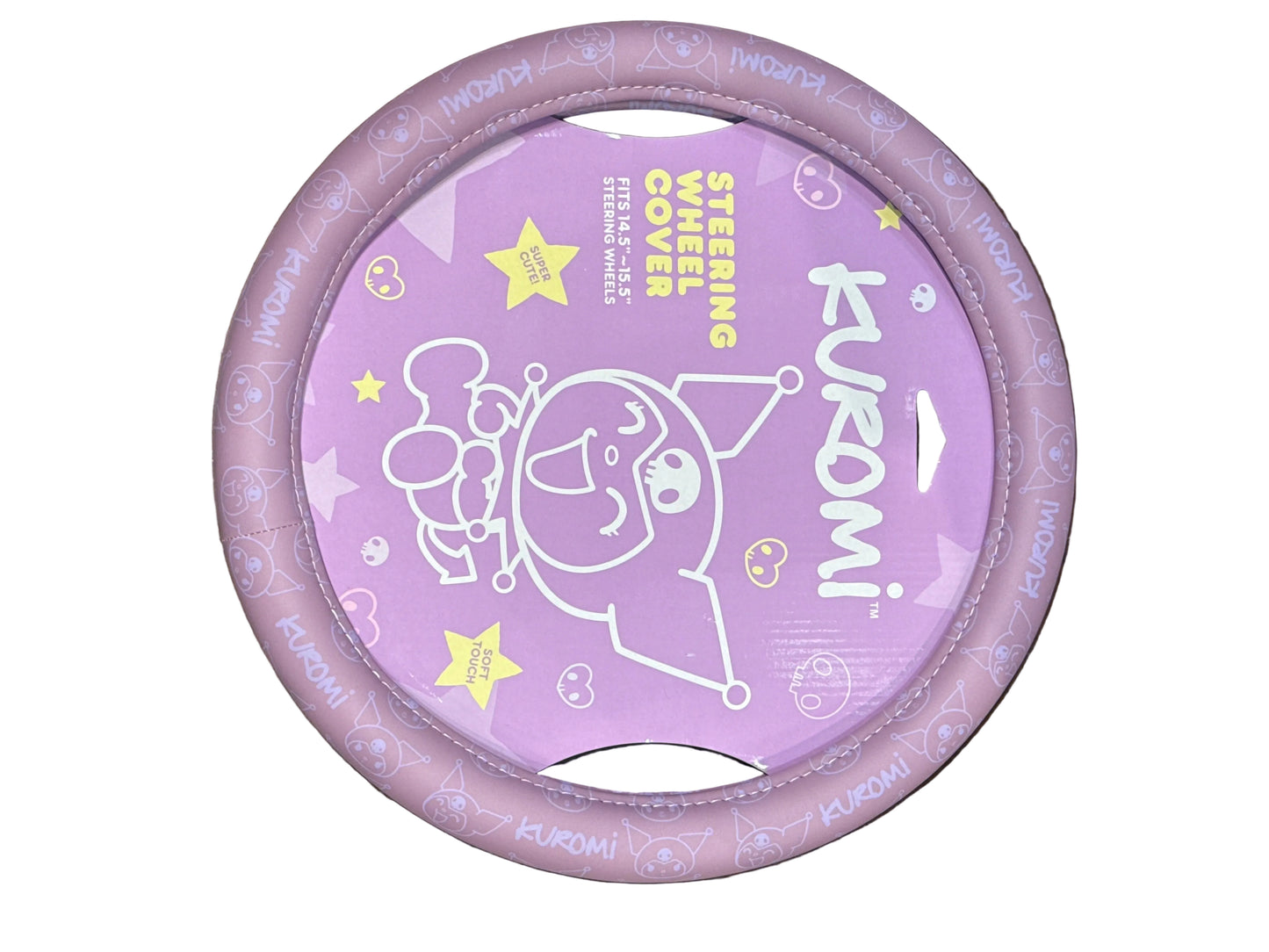 Kuromi Purple Steering Wheel Cover
