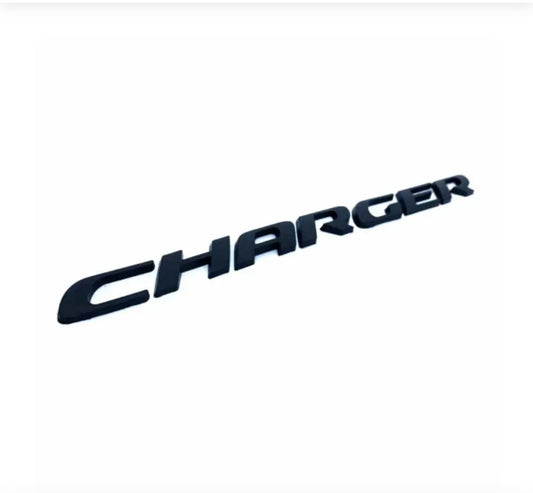 Black Charger Emblem