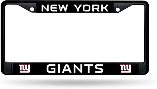 New York Giants Black License Plate Frame