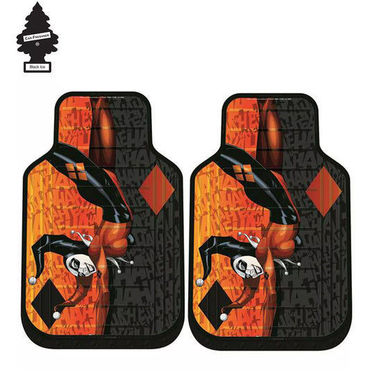 Harley Quinn 2pc Front Floor Mats