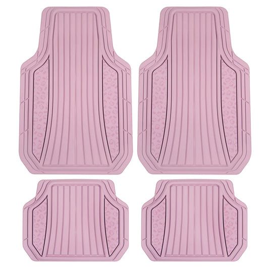 Hello Kitty 4PC Pink Rubber Floor Mats