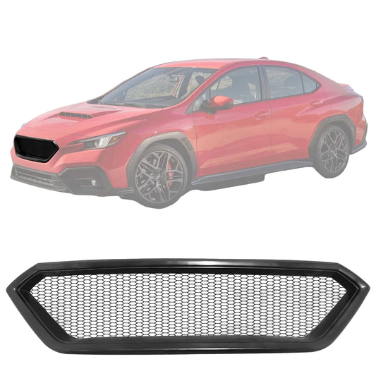 22-26 Subaru WRX Front Bumper Upper Grille Mesh Center Grill Cover Unpainted