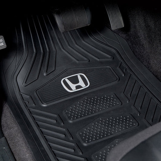 Honda 4pc Rubber Floor Mats Set