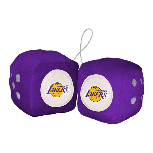 NBA Los Angeles Lakers Fuzzy Dice