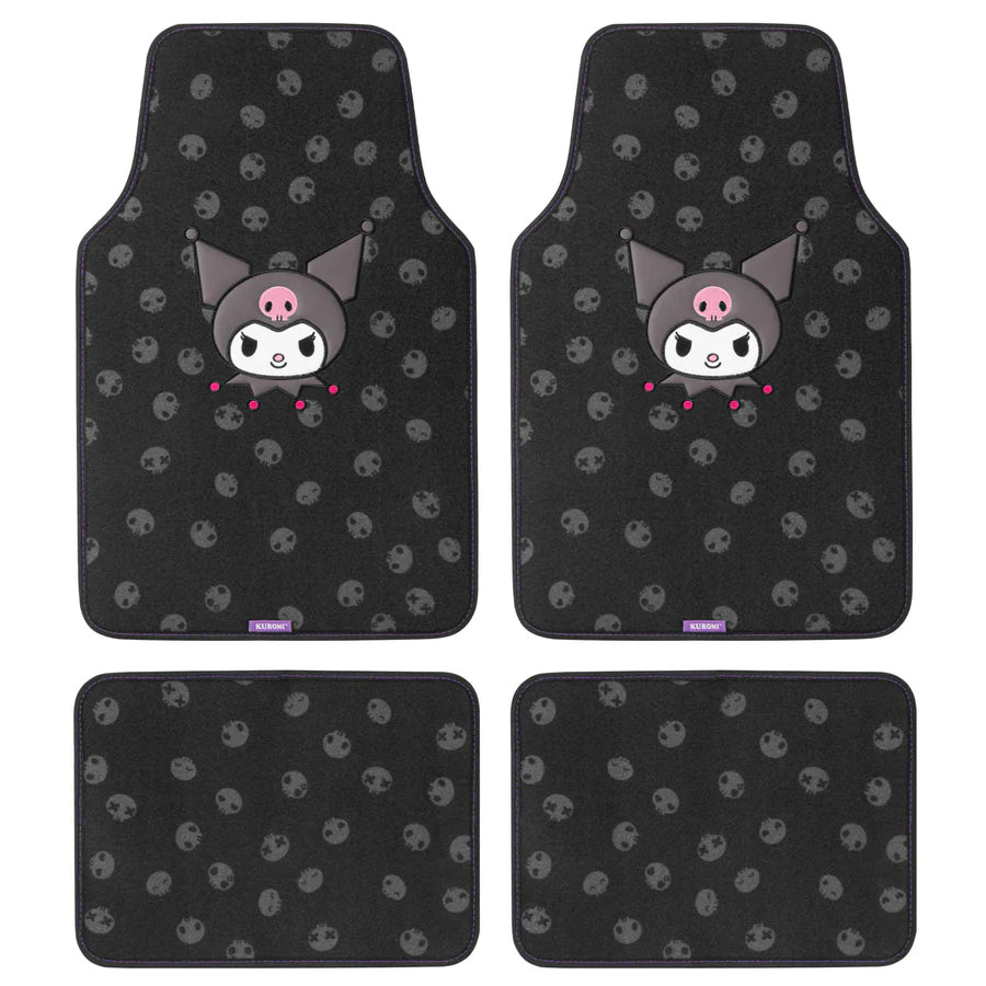 Kuromi 4pc Carpet Floor Mats