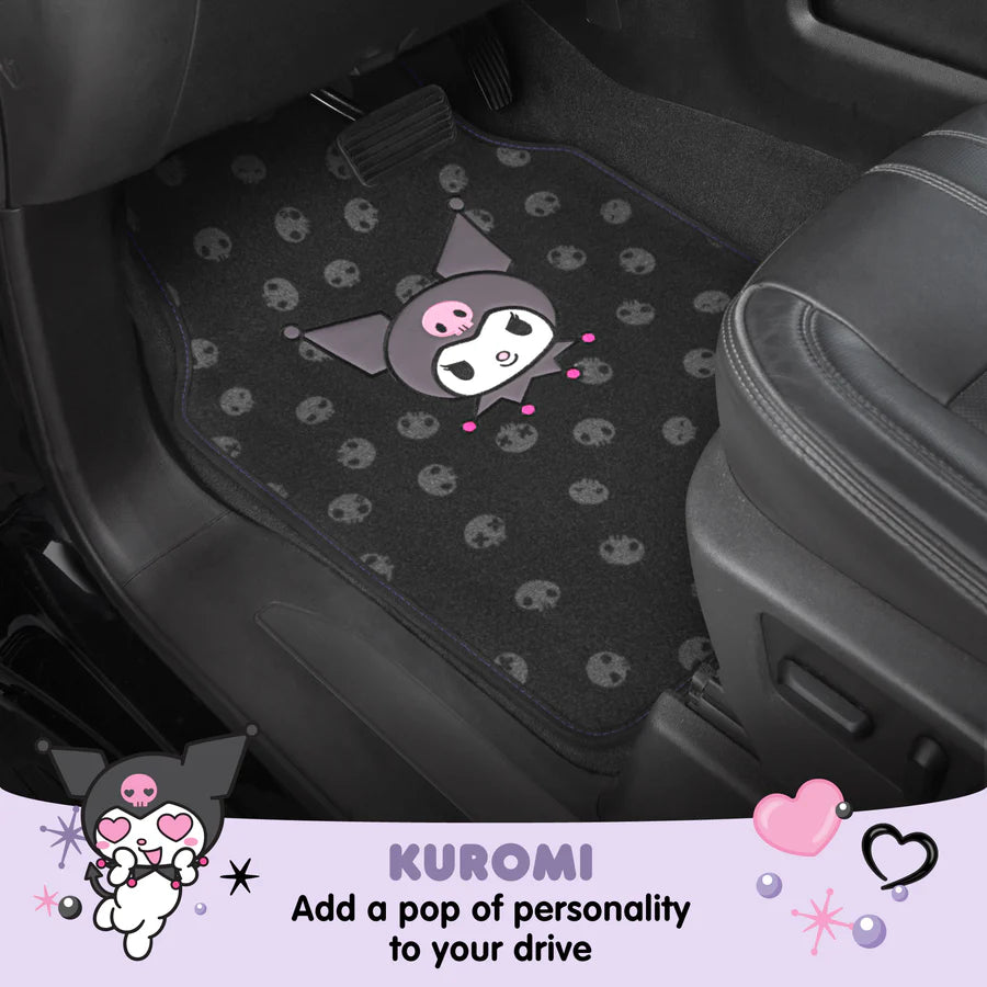 Kuromi 4pc Carpet Floor Mats