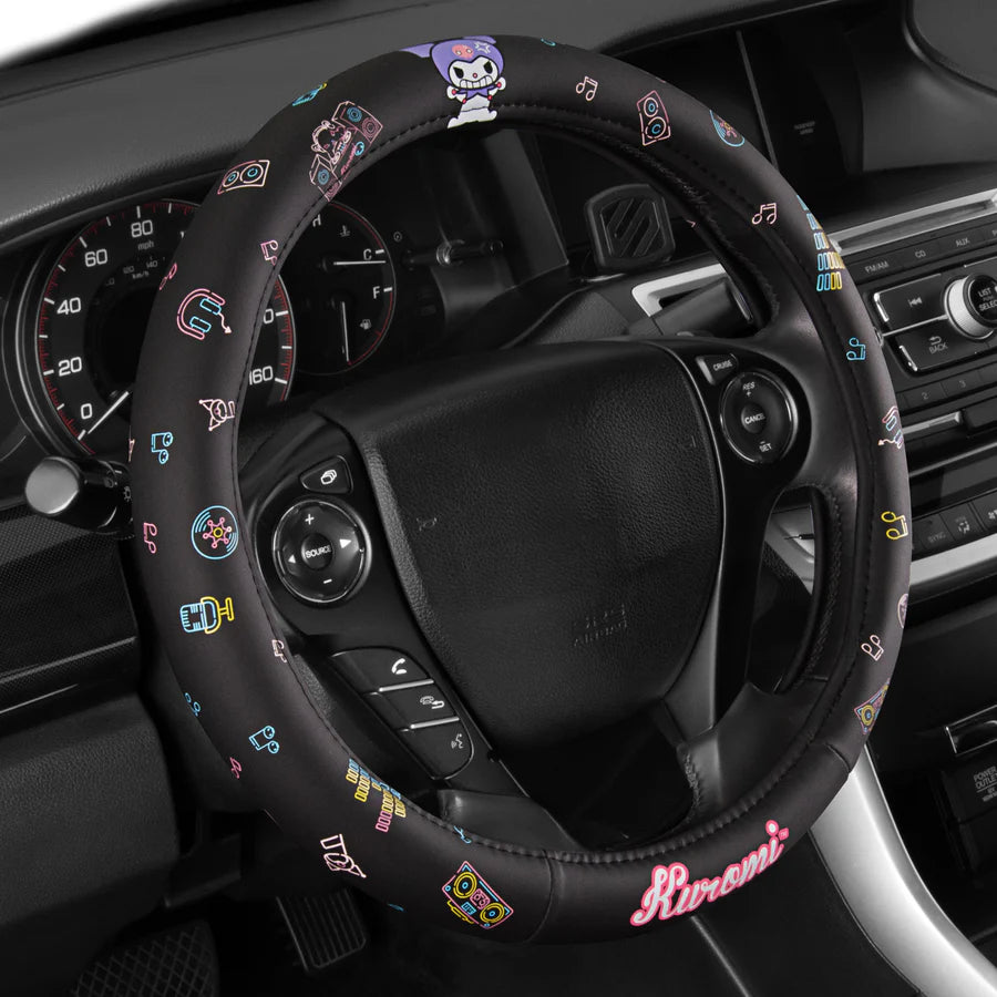 Kuromi Steering Wheel Cover