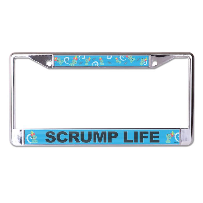 Scrump Life Stitch License Plate Frame