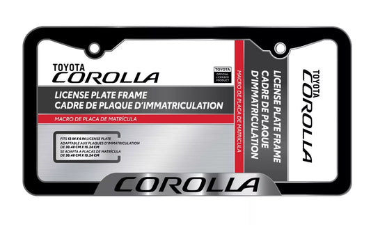 Corolla License Plate Frame