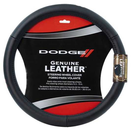 Dodge Leather Steering Wheel Cover