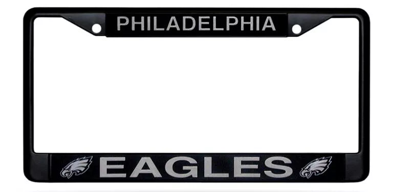 Eagles Black License Plate Frame