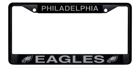 Eagles Black License Plate Frame