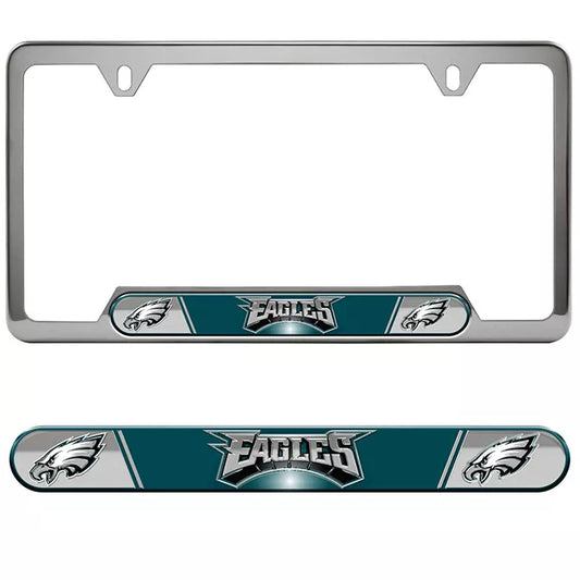 Eagles Embossed Plate Frame